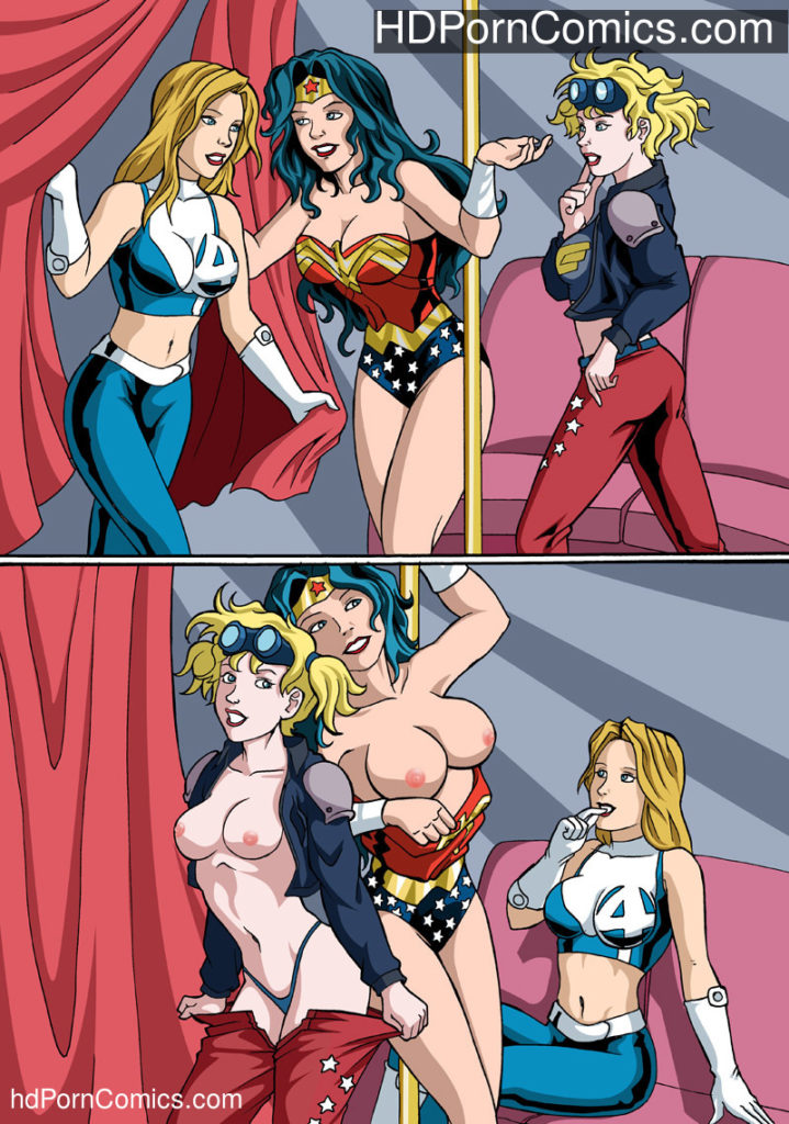 superhero cartoon porn pics